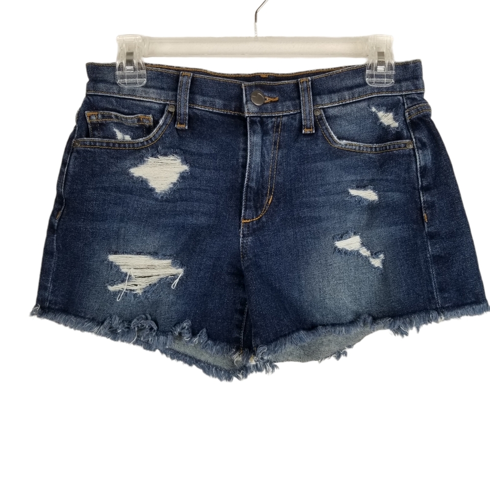 Joe's Cut Off Distressed Jean Shorts W 26